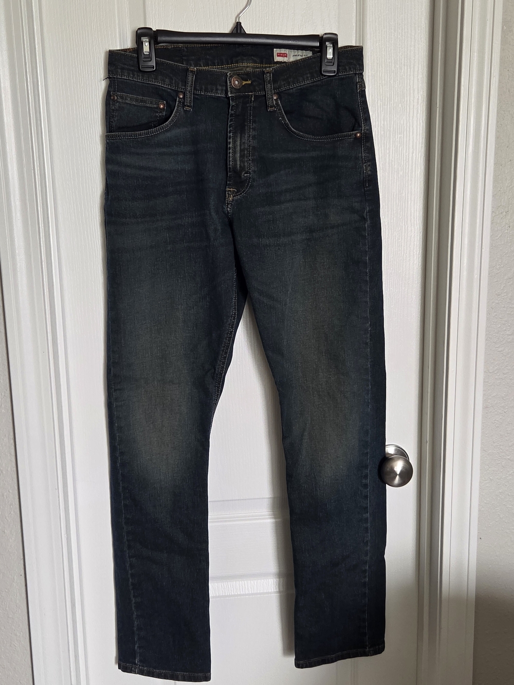 Men's Wrangler Dark Wash Athletic Fit Jeans - 29x30